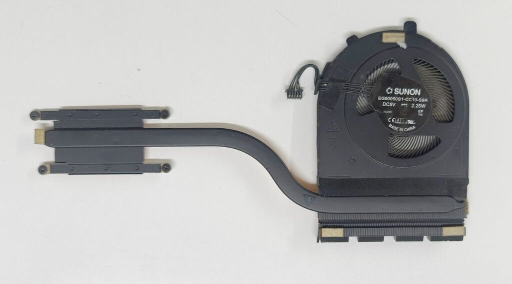 Lenovo ThinkPad E590 E595 E580 E585 E580C Orijinal Fan Soğutucu Bakır Heatsink