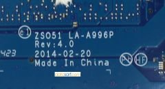 Hp 15-H Anakart LA-A996P AMD A4 1GB Harici Vga