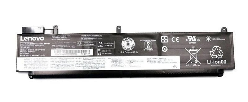 Lenovo Thinkpad T470S T460S 20HD 20HE 20JM 20JN Orijinal Batarya Pil 00HW022 SB10F46460
