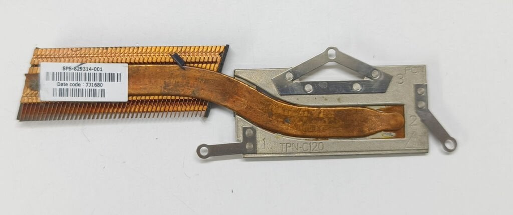 HP ENVY 13-D 13T-D 13-AE 13-AB TPN-C120 TPN-I127 Orijinal Soğutucu Bakır Heatsink