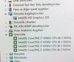 HP ENVY 13-D 13T-D 13-AE 13-AB TPN-C120 TPN-I127 Orijinal Anakart İ7-6500U