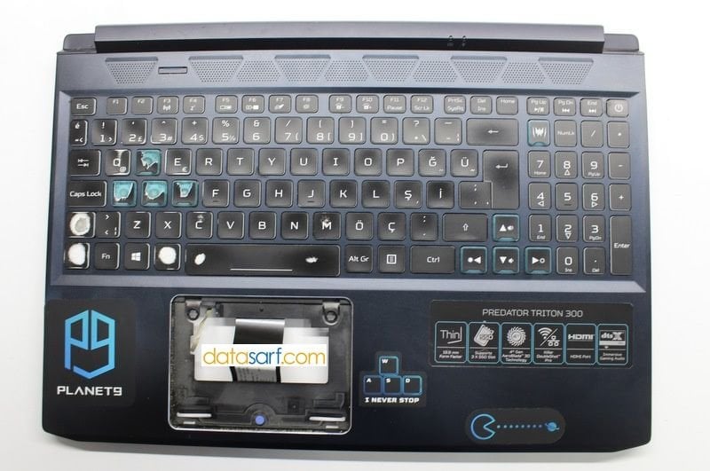 Acer Triton N20C3 Orijinal Üst Kasa Klavye Arızalıdır AM33B000600
