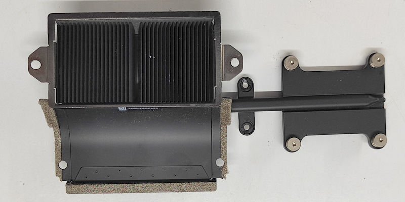 İmac A1418 2017 Orijinal Soğutucu Bakır Heatsink 7. Nesil