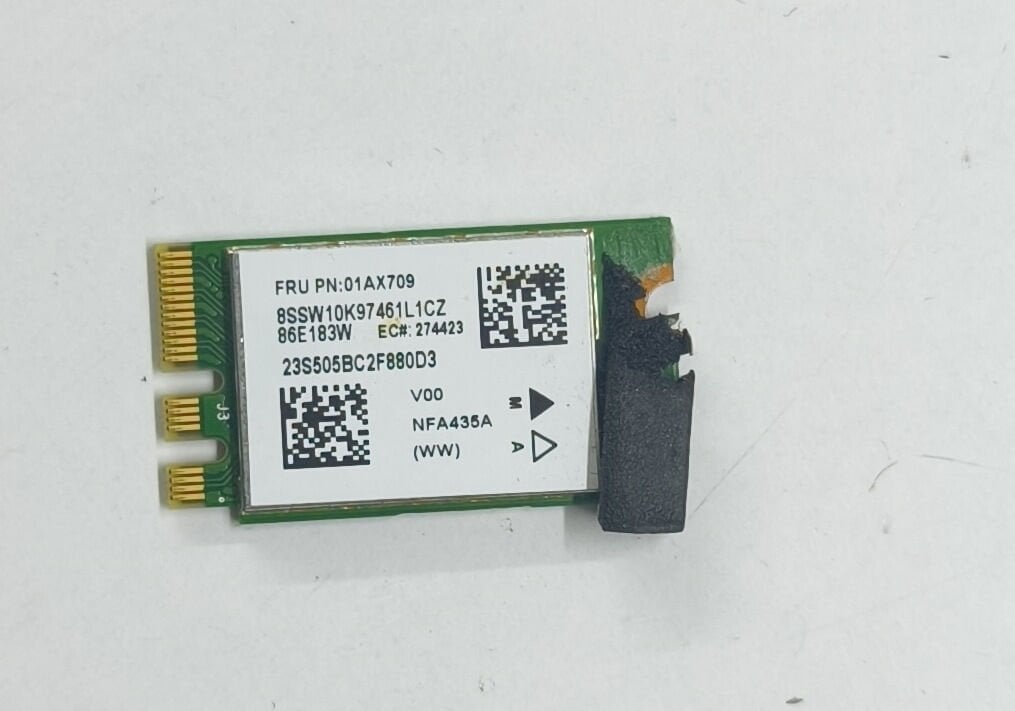 Lenovo V130-14IKB V330-14ARR V330-14IKB 81HQ Orijinal Wireless Kart 00JT477 01AX709 01AX718 QCNFA435 2. 4G + 5G Bluetooth