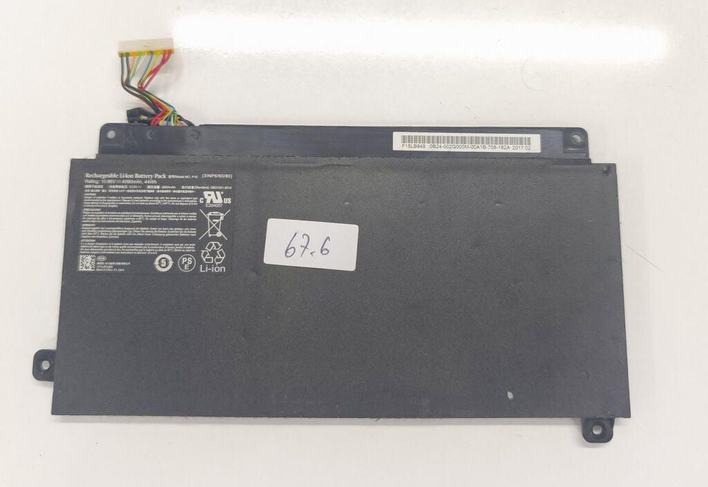 Casper F600 F650 F700 F750 F800 F850 F15 Orijinal Batarya Pil %67.6 Sağlık