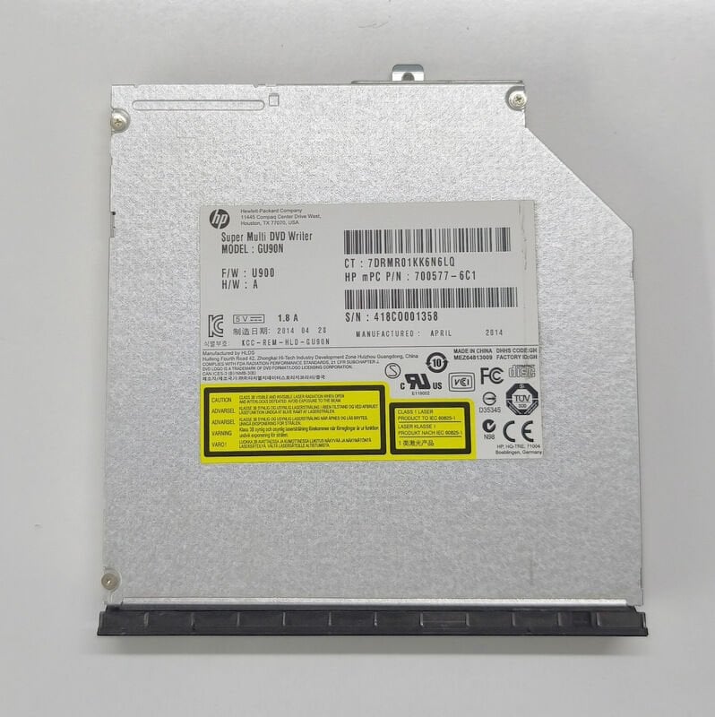 HP Zbook 17 G1 G2 Orijinal Dvd Sürücü