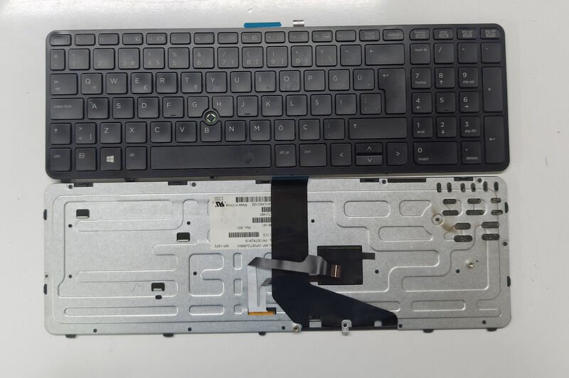 HP Zbook 17 G1  Orijinal Klavye MP-12P26TQJ698W 745663-141