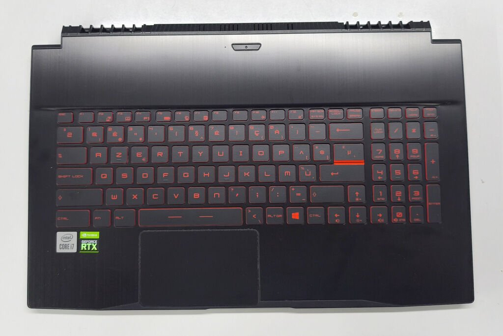 MSI GF75 WF75 MS-17F1 MS-17F2 MS-17F3 MS-17F4 MS-17F6 Orijinal Klavye Üst Kasa Palmrest