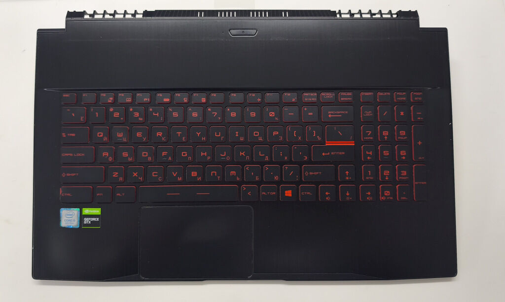 MSI GF75 WF75 MS-17F1 MS-17F2 MS-17F3 MS-17F4 MS-17F6 Creator 17M Orijinal Klavye Üst Kasa Palmrest