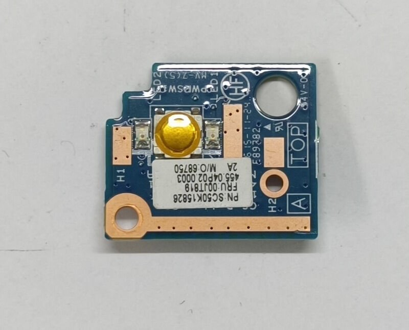 Lenovo ThinkPad X1 Carbon 4th Gen 4 G4 Orijinal Start Power Tetik Kartı 00JT819