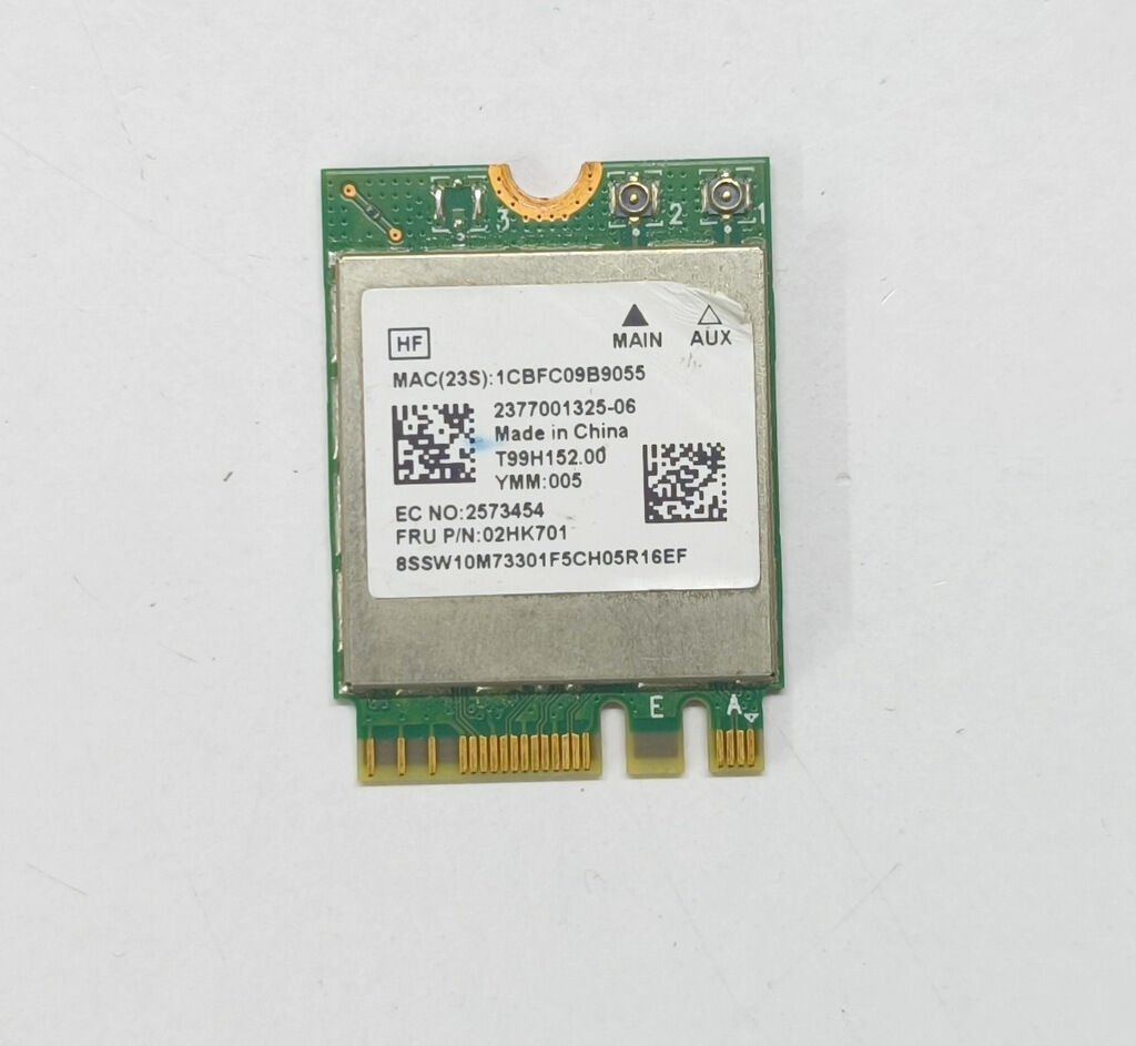 Lenovo V14-ADA 82C6 V14-ARE 82DQ Orijinal Wireless Kart 02HK701