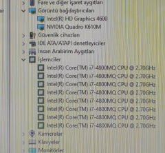HP ZBook 17 G1 17 G2 Orijinal Anakart LS-9371P REV 1.0