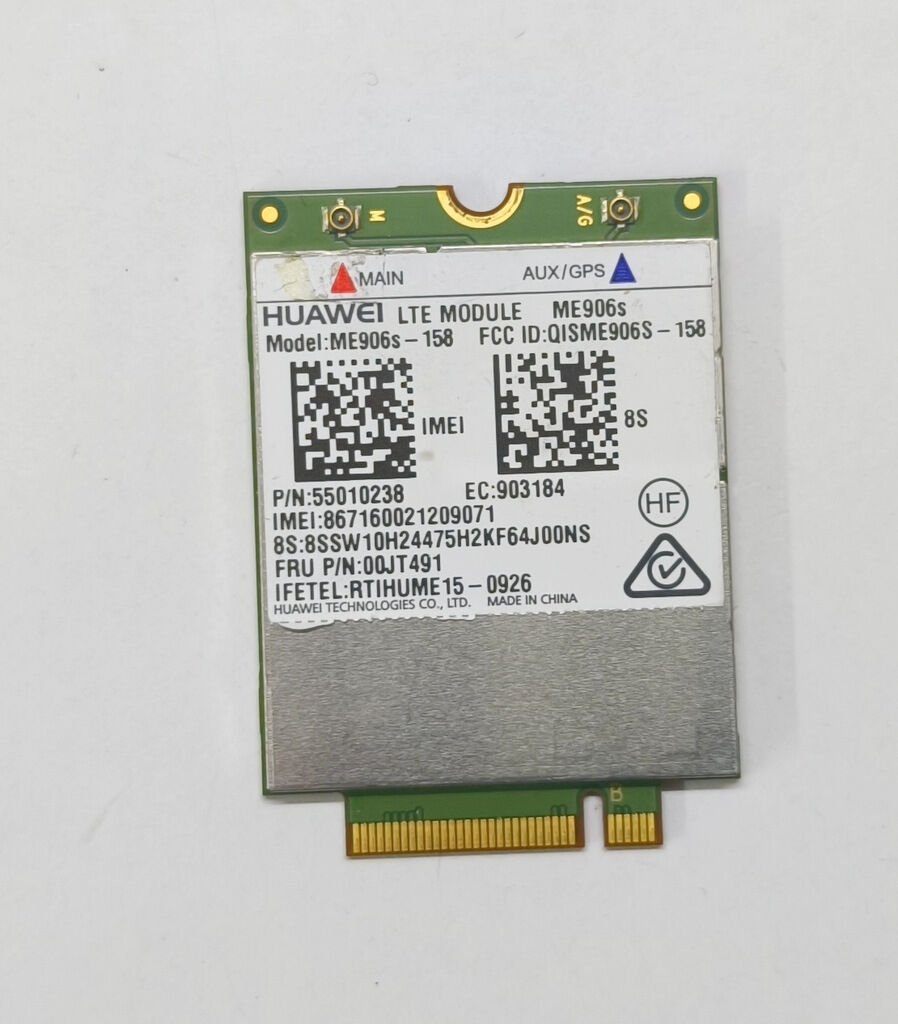 Lenovo ThinkPad X1 Carbon 4th Gen 4 G4 Orijinal LTE Modul ME906S