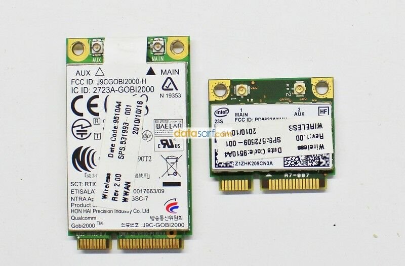 Hp 6450b 6440b Wireless Wann Kart Set 572509-001