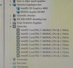 Nvıdıa Quadro K610M 1GB Ekran Kartı 728554-001B