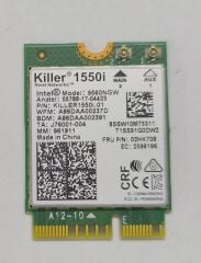 MSI GE75 GP75 GL75 MS-17E1 MS-17E2 MS-17E3 MS-17E4 MS-17E5 MS-17E6 MS-17E7 MS-17E8 MS-17E9 Orijinal Wireless Kart Killer 1550i.01 Intel AC 9560 Wireless Kart 02HK708