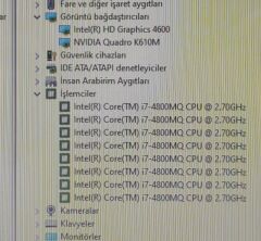 HP 8560W Uyumlu Nvıdıa Quadro K610M 1GB Ekran Kartı 728554-001B