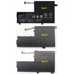 Lenovo 510-14 510S-14 310S-14 FLEX4 1-470 FLEX4-1480 Orijinal Batarya Pil L15C3PB1 70 Sağlık Versiyon 1