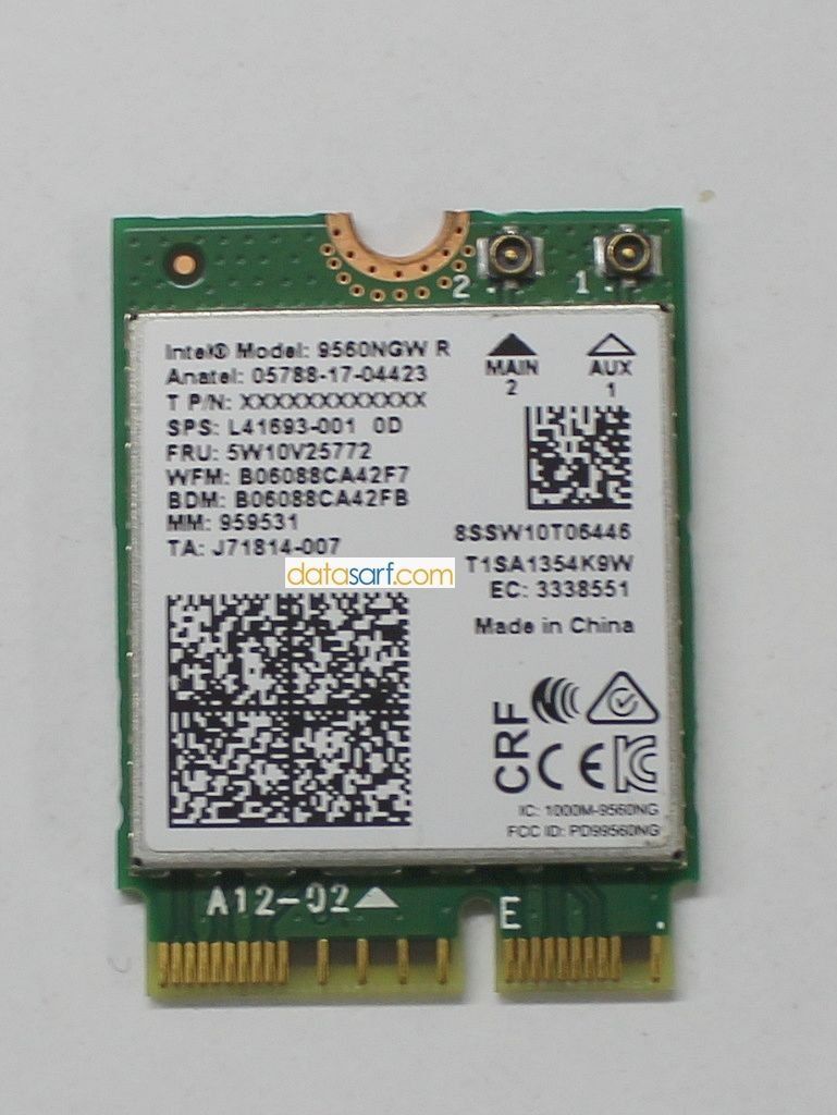Lenovo V15 G2 ITL Wireless Kart 5W10V25772 L41693-001 İntel 9560NGW