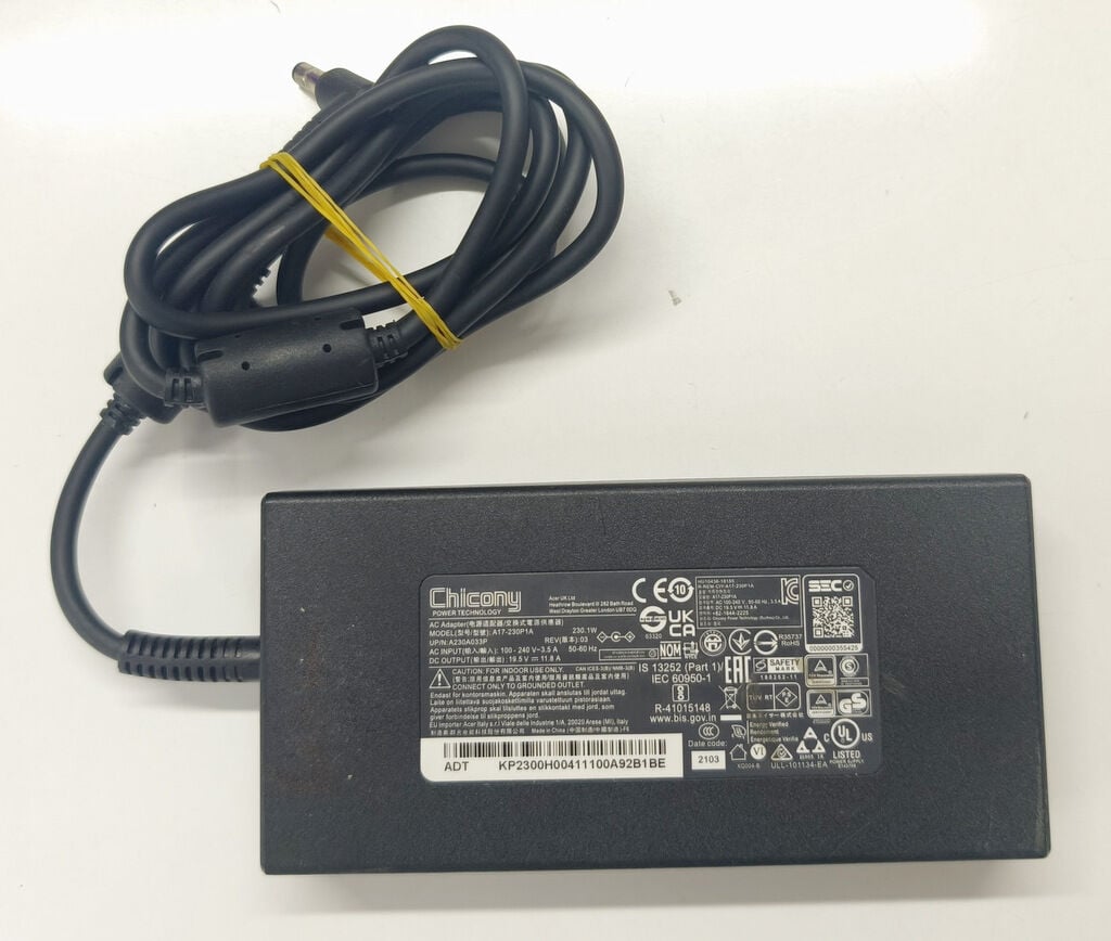 Monster Şarj Aleti CHİCONY A17-230P1A 230W 19.5V 11.8A 5.5x2.5MM