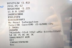 Lenovo ThinkPad Yoga 460 P40 Anakart i5-6200U