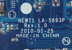 Acer 5742G 5742Z 5740 5741 PACKARDBELL NEW70 LA-5893P Anakart