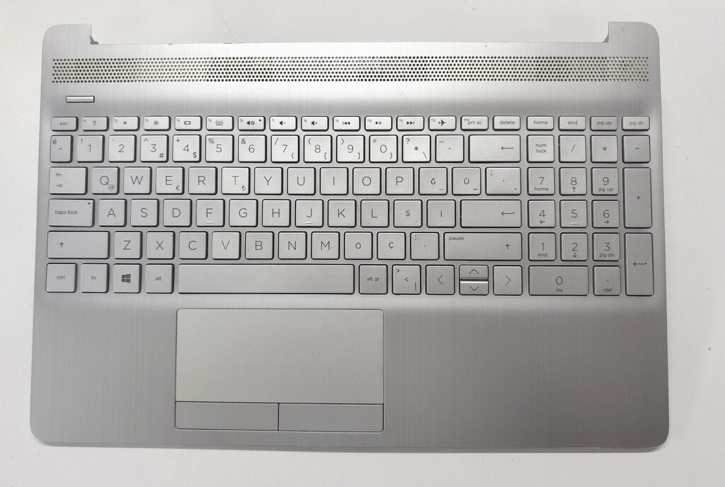 Hp 15-DW 15-DR 15-GW 15S-DY 250 G8 250 G9 Orijinal Klavye Üst Kasa Silver