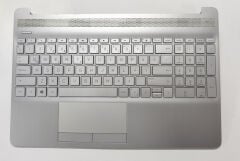 Hp 15-DW 15-DR 15-GW 15S-DY 250 G8 250 G9 Orijinal Klavye Üst Kasa Silver