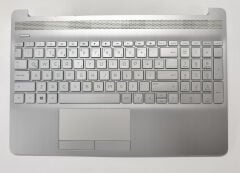 Hp 15-DW 15-DR 15-GW 15S-DY 250 G8 250 G9 Orijinal Klavye Üst Kasa Silver