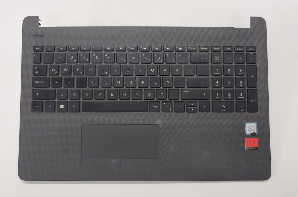 HP 15-BS 15-BW 15-RB 15-RA 250 G6 255 G6 Orijinal Klavye Üst Kasa