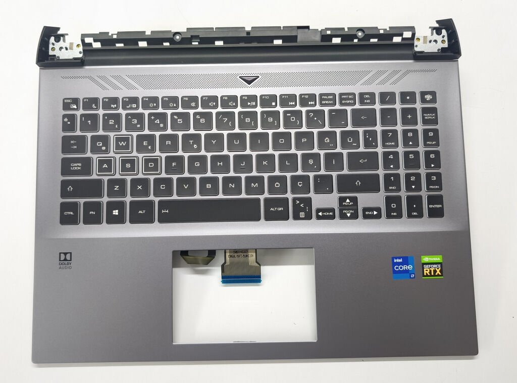 Casper Excalibur G911 Orijinal Klavye Üst Kasa Palmrest Sıfır Gibi
