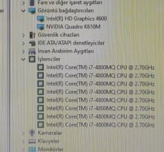 Acer Aspire 7735G Uyumlu Nvıdıa Quadro K610M 1GB Ekran Kartı 728554-001BB