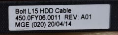 Dell Latitude 3510 E3510 L3510 P101F P101F001 P101F002 Orijinal Harddisk Kablo 07N2N2 450.0FY06.0011 450.0FY06.0021