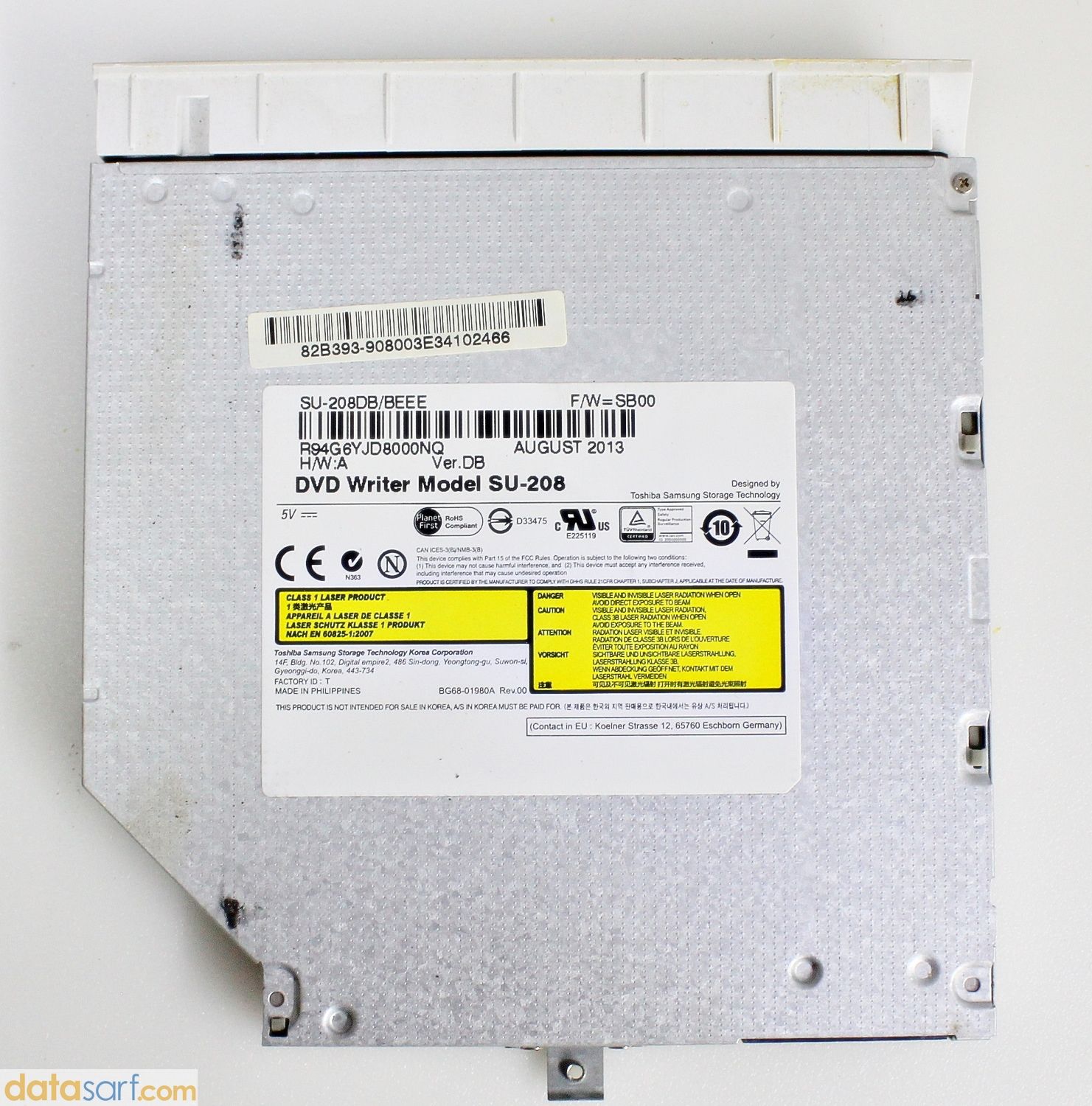 Casper Chd Mt55 Dvd Rw Cd Dvd Yazıcı Okuyucu  Beyaz