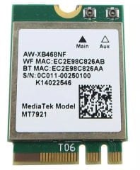 Asus Tuf FX506LH Orijinal Wireless Kart AW-XB468NF