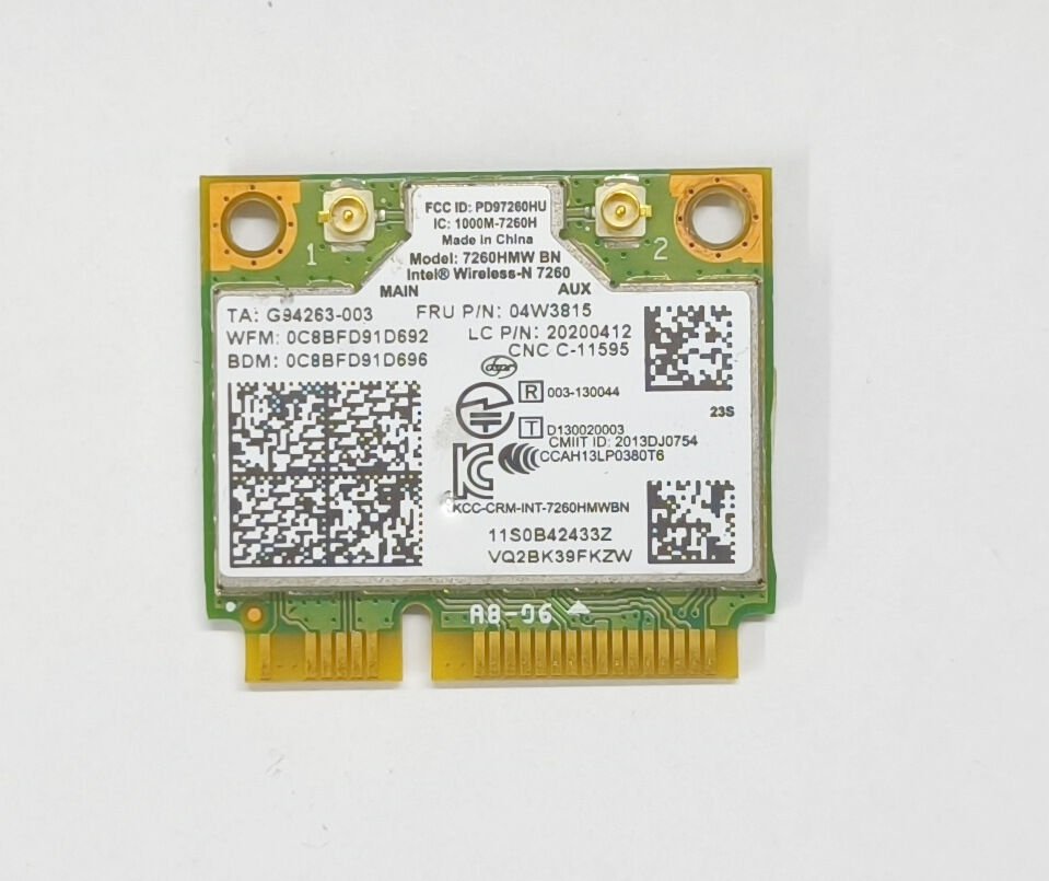 Lenovo IdeaPad Z710 20250 80AK 17.3 Orijinal Wireless Kart 04W3815