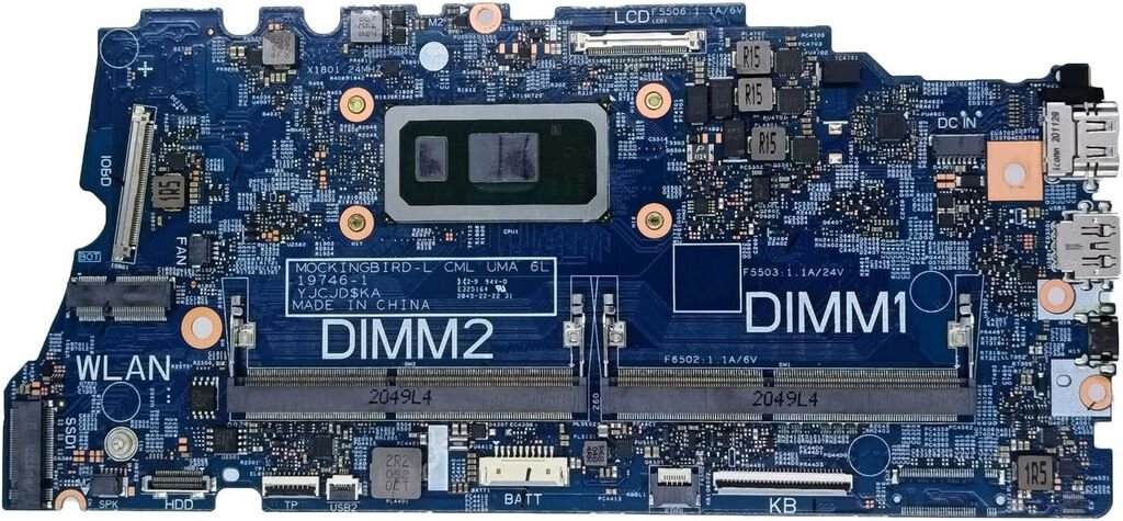 Dell Latitude 3510 3410 E3510 L3510 P101F P101F001 P101F002 Orijinal Anakart i5-10210U  19746-1