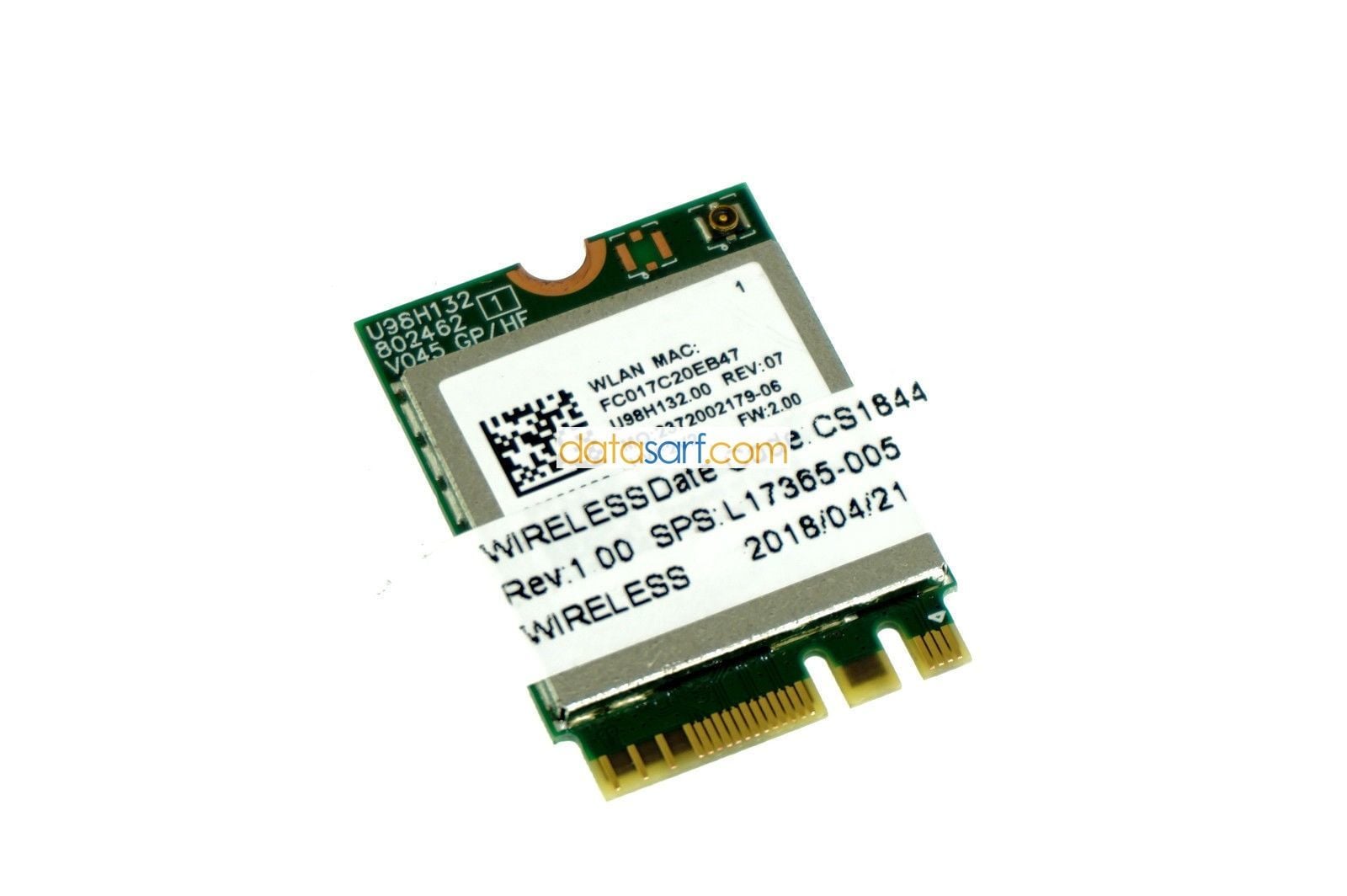 HP TPN-Q245 Orijinal Wireless Kart RTL8821CE 915620-001 915621-001