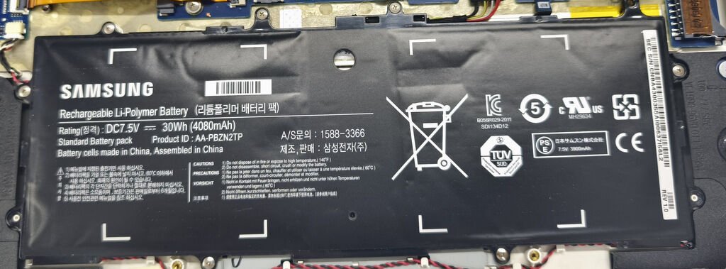 Samsung NP905 NP910 NP915 NP905S3G NP910S3G NP915S3G XE303C XE500T1C Orijinal Orijinal Batarya Pil AA-PBZN2TP