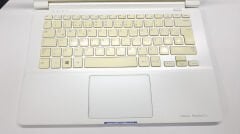 Samsung NP905 NP910 NP915 NP905S3G NP910S3G NP915S3G Orijinal Orijinal Klavye Üst Kasa Palmrest Beyaz