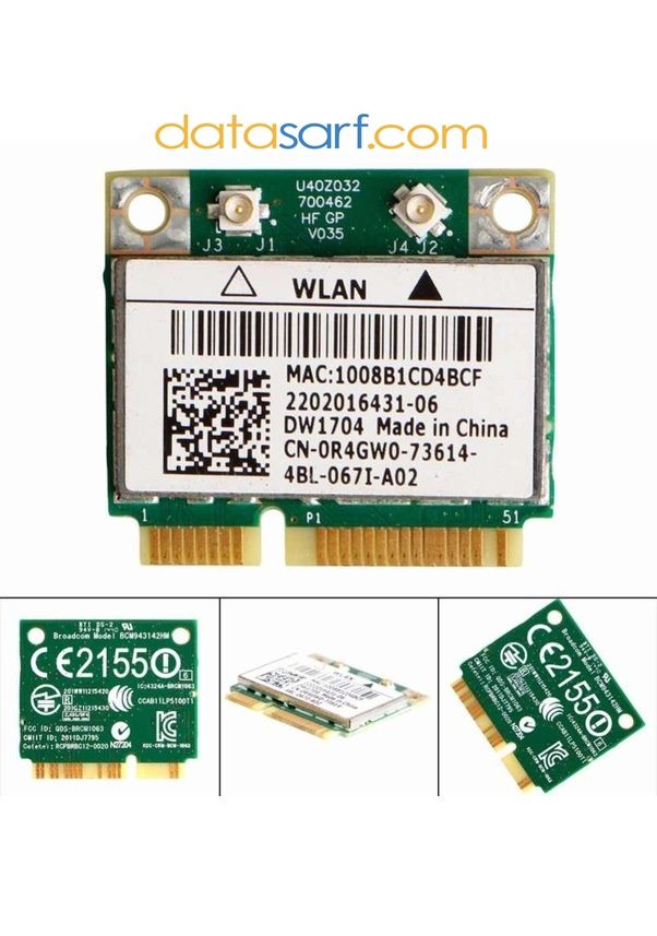 Dell 5535 Wireless Kart Dw1704 BCM43142HM Bluetooth