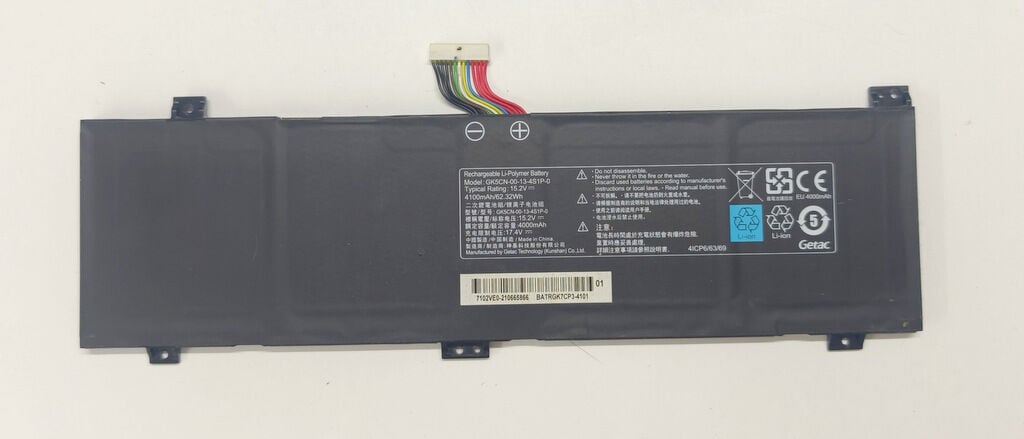 Monster Tulpar T7 V22 V22.1 V22.2 Orijinal Batarya Pil GK5CN-00-13-4S1P-0 %78 Sağlık