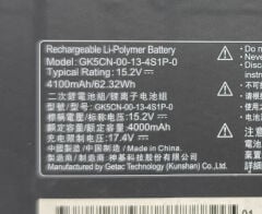 Monster Tulpar T7 V22 V22.1 V22.2 Orijinal Batarya Pil GK5CN-00-13-4S1P-0 %78 Sağlık