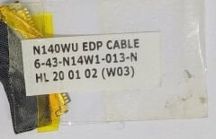 Technopc T14C Orijinal Lcd Data Flex Kablo 6-43-N14W1-013-N