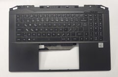 Monster Tulpar T7 V22 V22.1 V22.2 Orijinal Üst Kasa Palmrest Klavye Arızalıdır