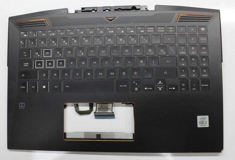 Casper Excalibur G900 Orijinal Klavye Üst Kasa
