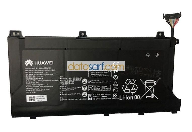 Huawei Matebook D15 BOH-WAQ9R  BOD-WFE9 Orijinal Batarya Hb4692j5ecw-31