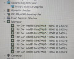 Casper Nirvana C Serisi C500 C550 Orijinal Anakart i5-1135G7
