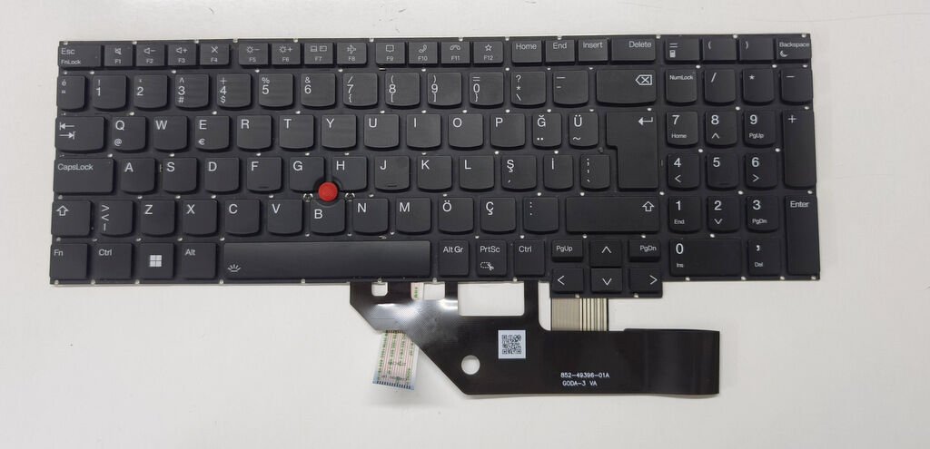 ThinkPad E16 Gen 2 Type 21M5 21M6 Orijinal Işıklı Klavye PK132Y93B21 852-49396-01A