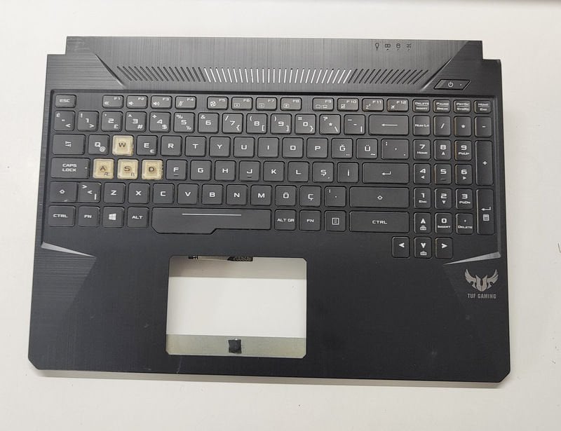 Asus FX505 FX505DT FX505G FX86 FX86S FX86F FX86FM FX96G FX95 FX95G Orijinal Üst Kasa Klavye
